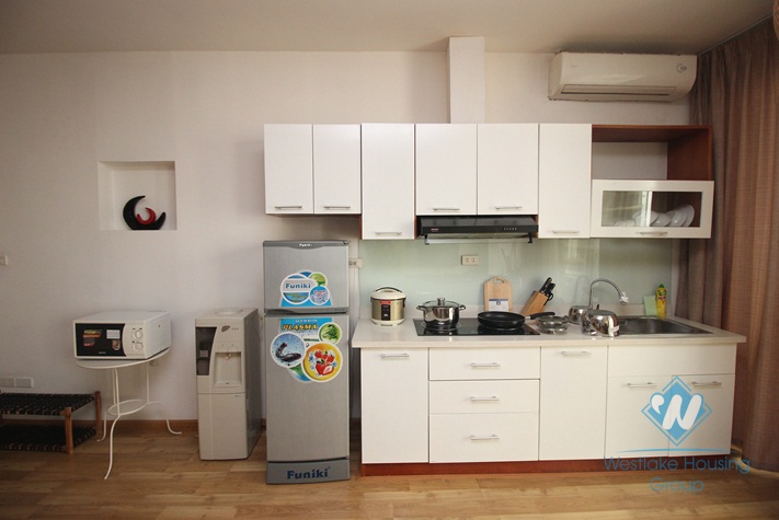 Service one bedroom apartment for rent in city center, Ha Noi